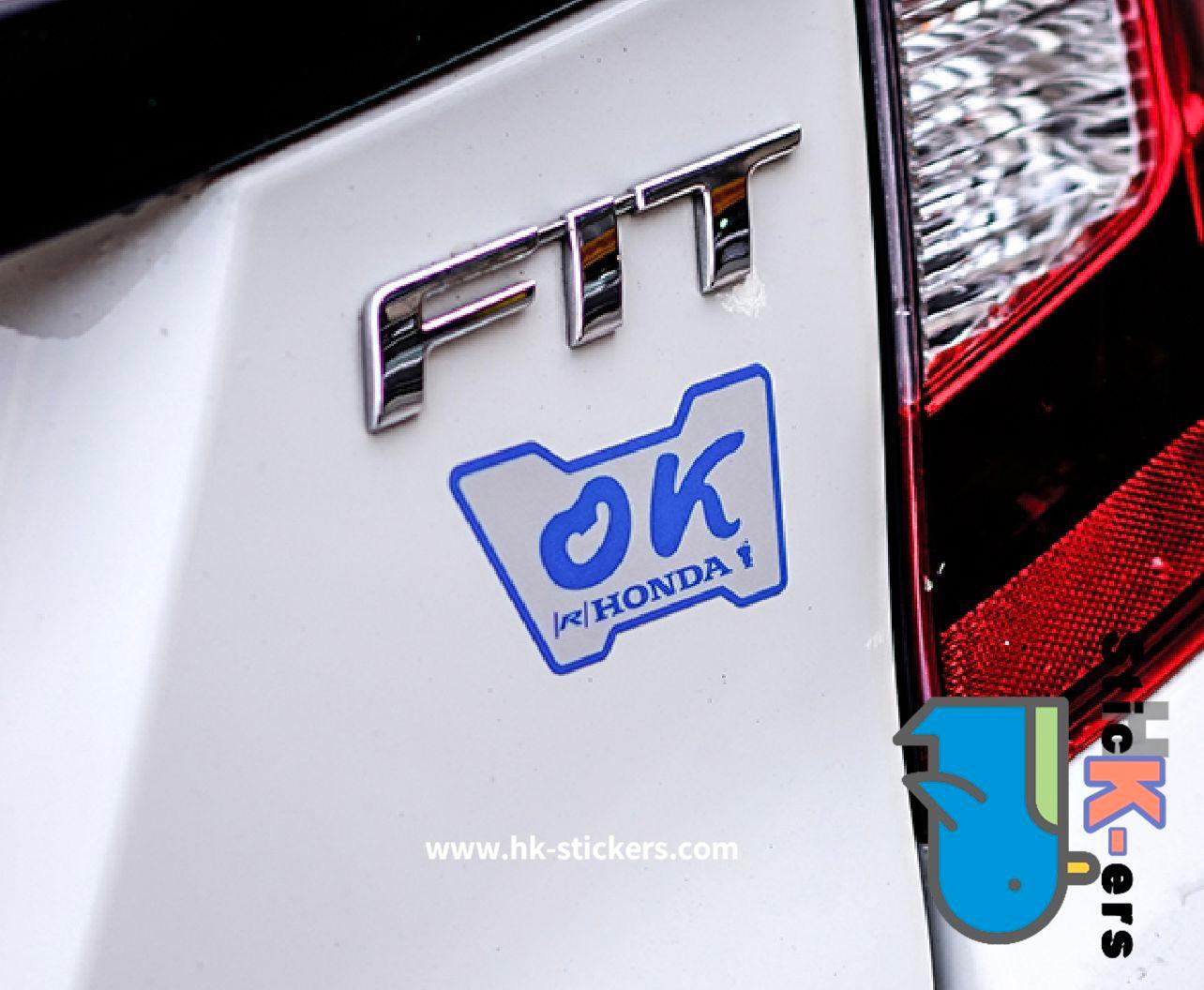HK-SticKers 防水反光貼紙 | 車身裝飾車貼 阿西莫機器人OK定制反光貼 - HK-SticKers