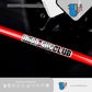 HK-SticKers 防水反光貼紙 | JDM創意裝飾午夜灣岸貼紙 汽車日漫前鏟後包圍划痕反光貼 - HK-SticKers