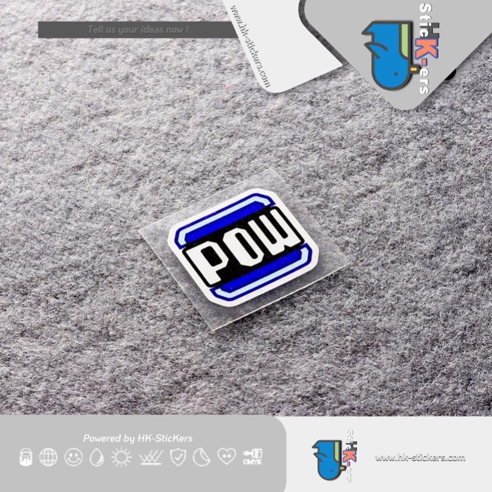 HK-SticKers 防水反光貼紙 | 卡通POWER創意車貼 力量獲取可愛貼紙 馬利奧反光貼 - HK-SticKers
