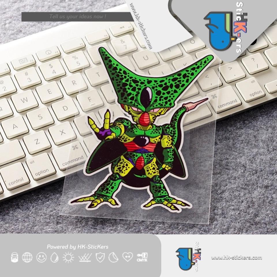 HK-SticKers 防水反光貼紙 | 卡通車貼 弗利薩划痕遮蓋貼紙 沙魯創意裝飾反光貼 - HK-SticKers