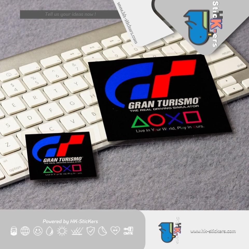 HK-SticKers 防水反光貼紙 | PS5遊戲定制創意車貼 GT賽車game貼紙 車身裝飾反光貼 - HK-SticKers