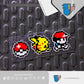 HK-SticKers 防水反光汽車貼紙 | 創意像素貼  經典人物車身裝飾 反光貼 - HK-SticKers