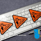 HK-SticKers 防水反光貼紙 | JDM創意改裝 三角手剎警示 搞怪貼花 反光車貼 貼紙 - HK-SticKers