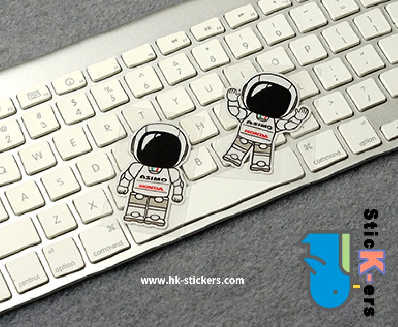 HK-SticKers 防水反光貼紙 | GK5機械人貼紙 FC1大愛定制車貼 三角窗前後檔反光貼 - HK-SticKers