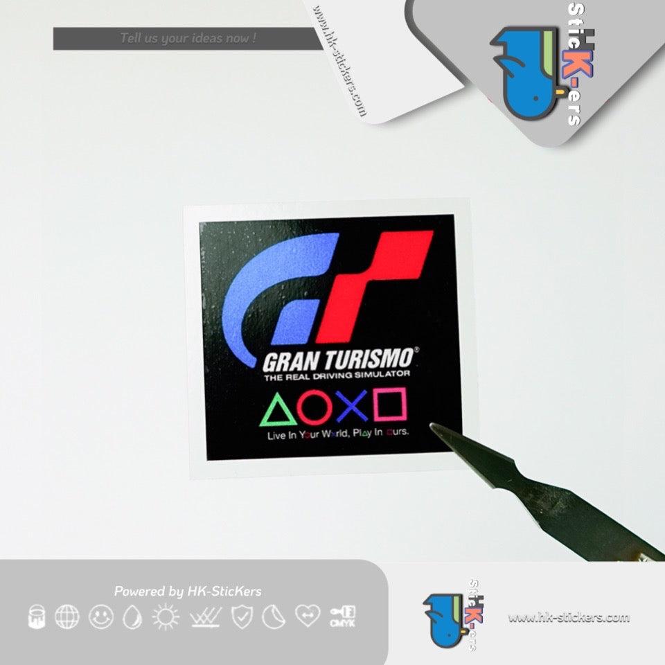 HK-SticKers 防水反光貼紙 | PS5遊戲定制創意車貼 GT賽車game貼紙 車身裝飾反光貼 - HK-SticKers