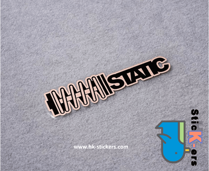 HK-SticKers 防水反光貼紙 | HF貼紙 日版絞牙裝飾車貼 改裝避震反光貼 - HK-SticKers