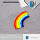 HK-SticKers 防水反光貼紙 | 迷你彩虹貼卡通裝飾個性趣味反光車貼後雨刮防水反光貼紙 - HK-SticKers