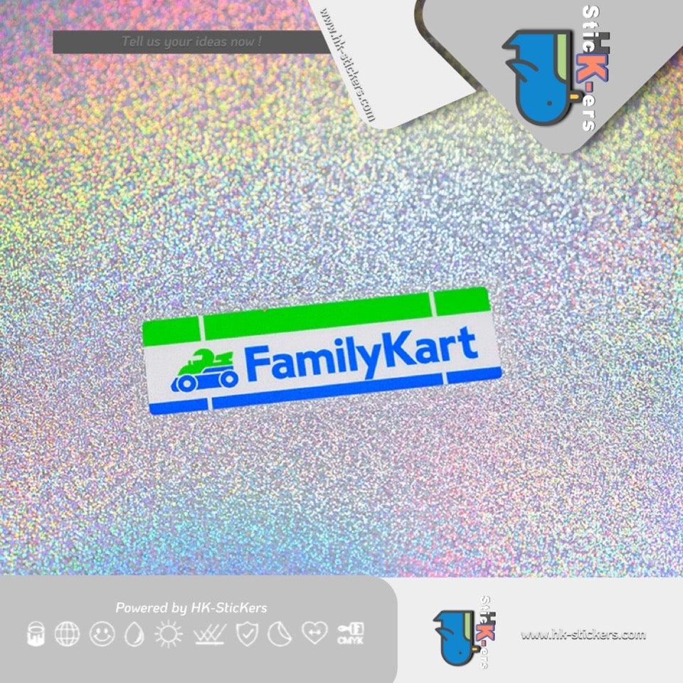 HK-SticKers 防水反光貼紙 | 車貼趣味家庭卡丁車貼紙惡搞創意平衡車車身擋風玻璃裝飾反光貼go kart - HK-SticKers