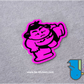 HK-SticKers 防水反光貼紙 | SJDM創意改裝 日本原版 相撲手 反光車貼 貼紙 - HK-SticKers