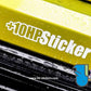 HK-SticKers 防水反光貼紙 | 創意文字反光貼 增加10匹動力貼紙 個性趣味裝飾貼 - HK-SticKers