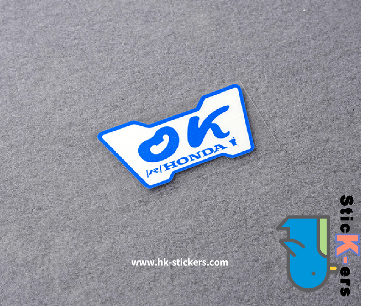 HK-SticKers 防水反光貼紙 | 車身裝飾車貼 阿西莫機器人OK定制反光貼 - HK-SticKers