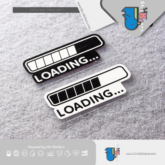 HK-SticKers 防水反光貼紙 | 充電中提示車貼 貼紙 充電器裝飾反光貼 - HK-SticKers