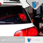 HK-SticKers 防水反光貼紙 | JDM卡通車貼 狂怒貓出發車貼 後擋玻璃車身裝飾反光貼 - HK-SticKers
