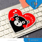 HK-SticKers 防水反光貼紙 | 吉祥物 熊本 心形 有誰在嗎 趣味可愛 反光車貼 貼 - HK-SticKers