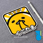 HK-SticKers 防水反光貼紙 | 日本人氣車貼 懶懶蛋黃哥反光貼 卡通趣味裝飾貼紙 - HK-SticKers