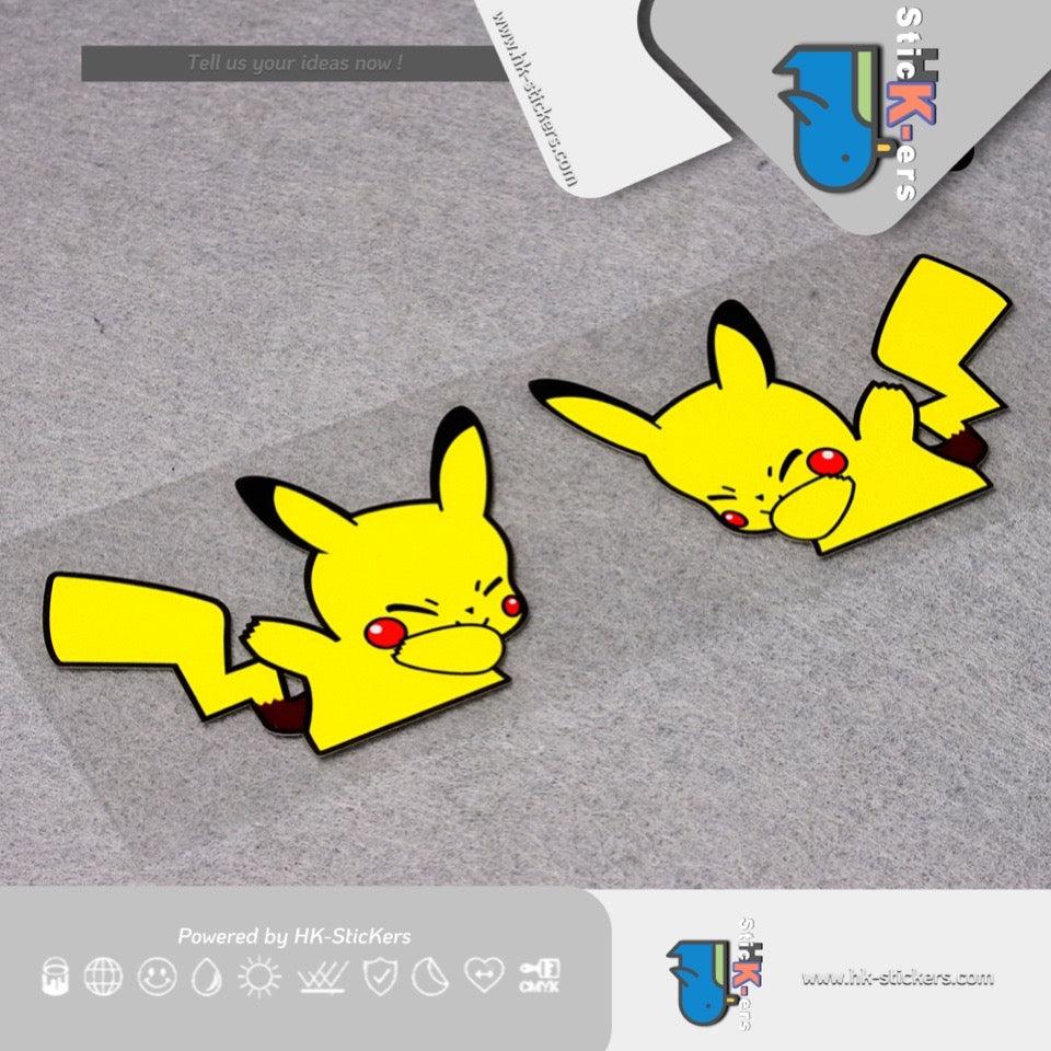 HK-SticKers 防水反光貼紙 | 車貼 創意個性玻璃車窗 遮擋划痕貼紙 防水反光 - HK-SticKers