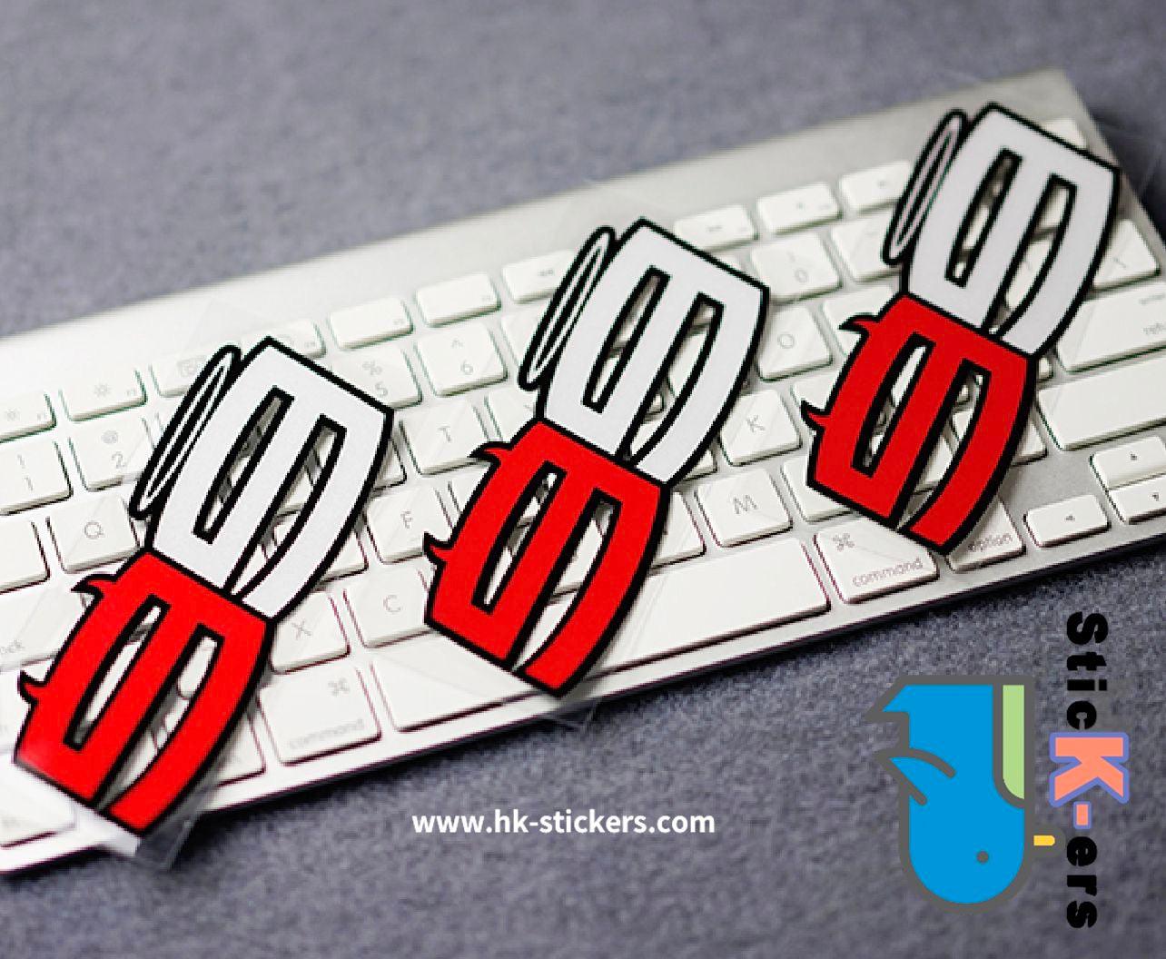 HK- SticKers 防水反光貼紙 | 反光車貼 貼紙 - HK-SticKers