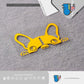 HK-SticKers 防水反光貼紙 | 可愛鬥牛犬裝飾貼紙 趣味卡通法鬥車貼 汽車玻璃反光貼 - HK-SticKers