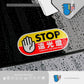 HK-SticKers 防水反光汽車貼紙 | 原創日系車輛警示貼紙 禁止使用遠光燈防水反光車貼 - HK-SticKers